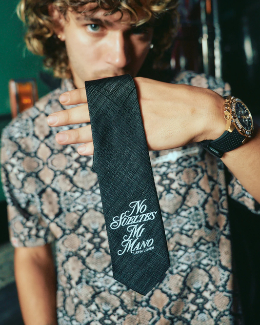 CORBATA NO SUELTES MI MANO NEGRO