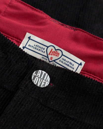 PANTALON CORDUROY SUFRIDOS NEGRO