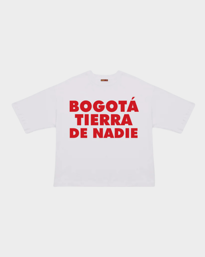 BOGOTA TIERRA DE NADIE TEE BLANCA