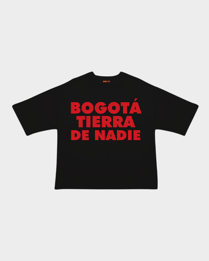 BOGOTA TIERRA DE NADIE TEE NEGRA