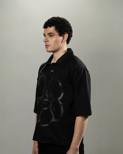 CAMISA MAL DE OJO NEGRA