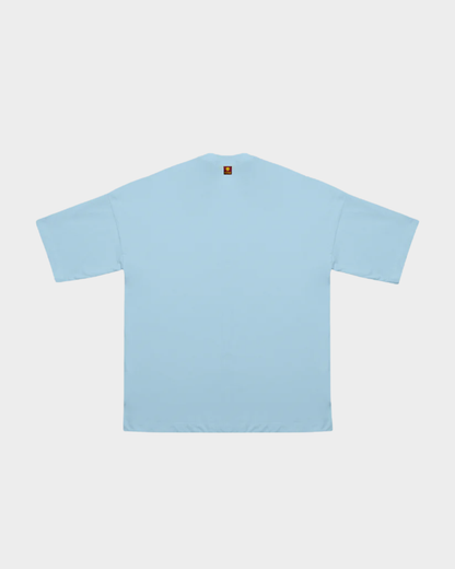 CAMISETA BLOCK AZUL SOBRE AZUL REGULAR FIT