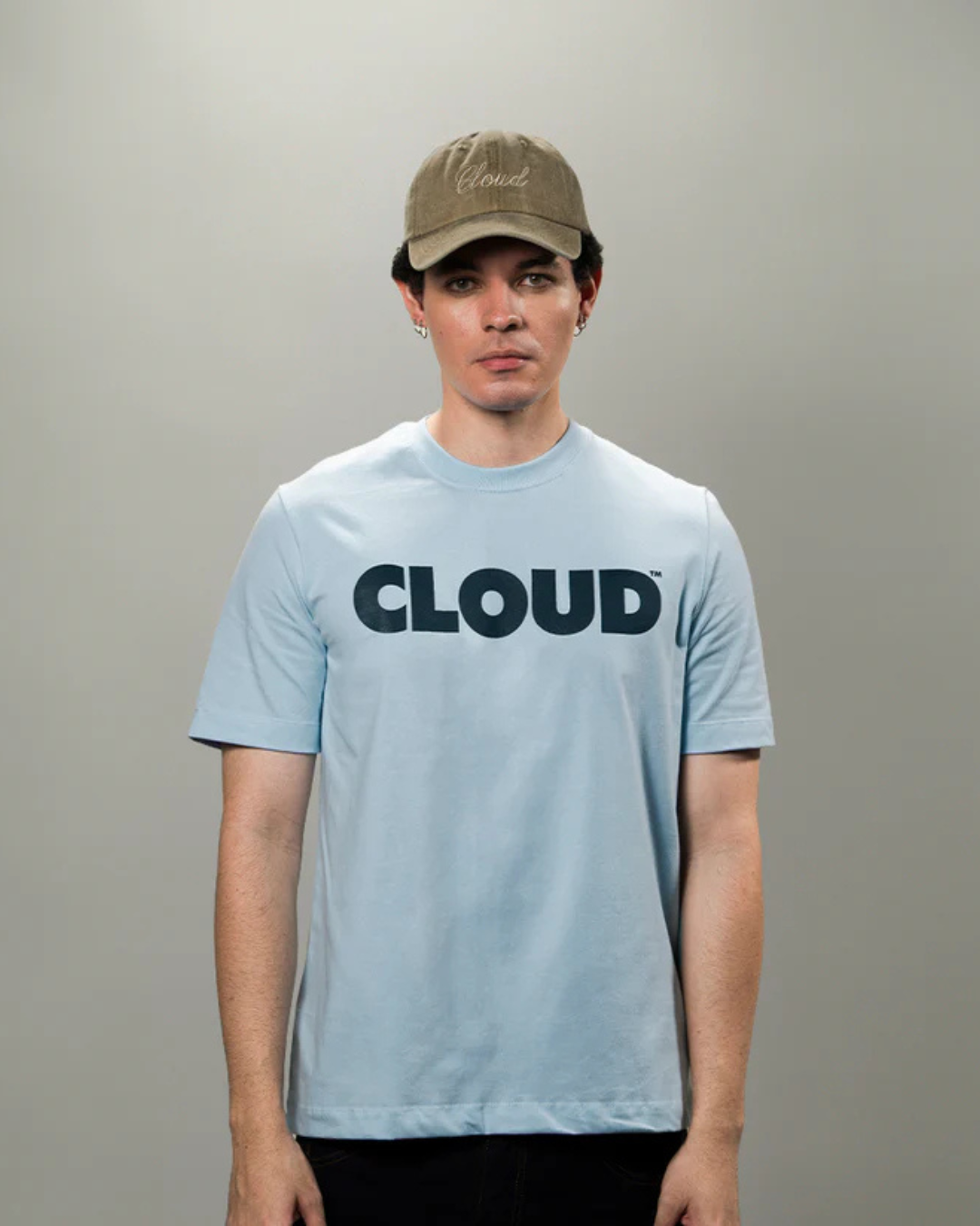 CAMISETA BLOCK AZUL SOBRE AZUL REGULAR FIT