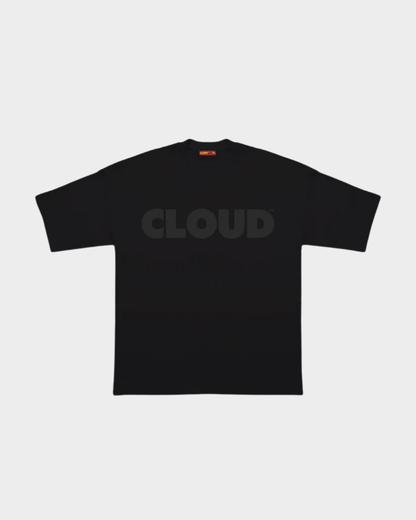CAMISETA BLOCK NEGRO SOBRE NEGRO REGULAR FIT