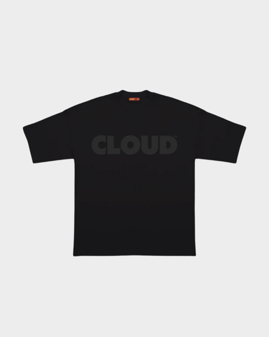 CAMISETA BLOCK NEGRO SOBRE NEGRO REGULAR FIT