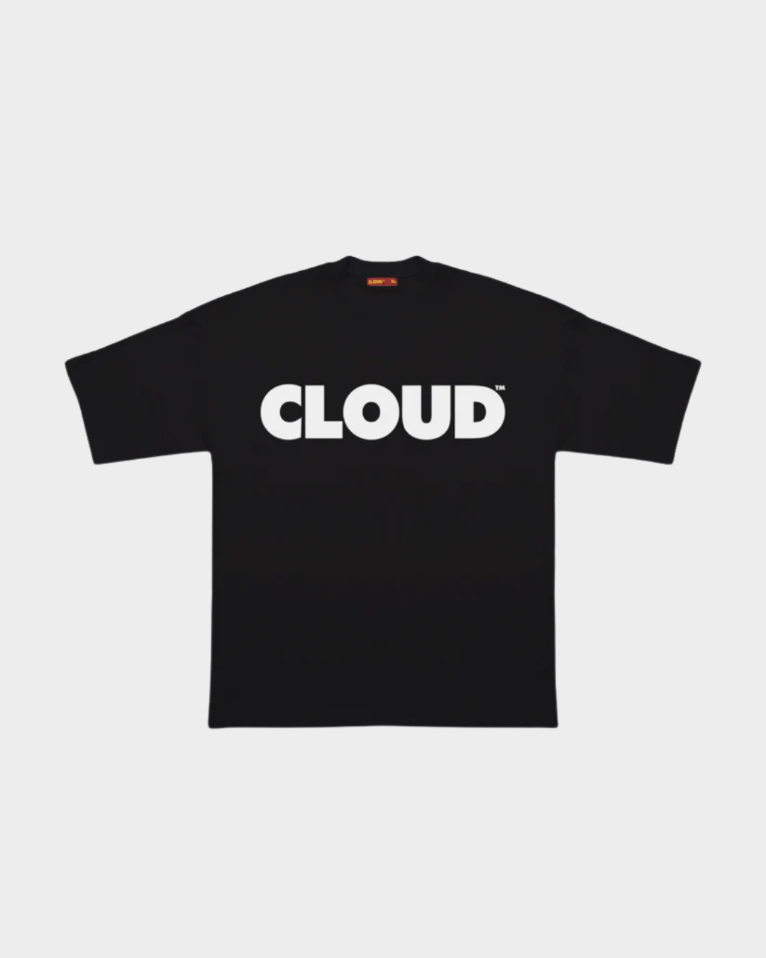 CAMISETA BLOCK BLANCO SOBRE NEGRO REGULAR FIT