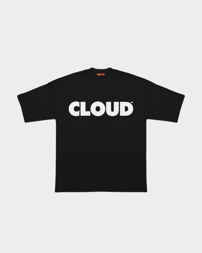 CAMISETA BLOCK BLANCO SOBRE NEGRO REGULAR FIT