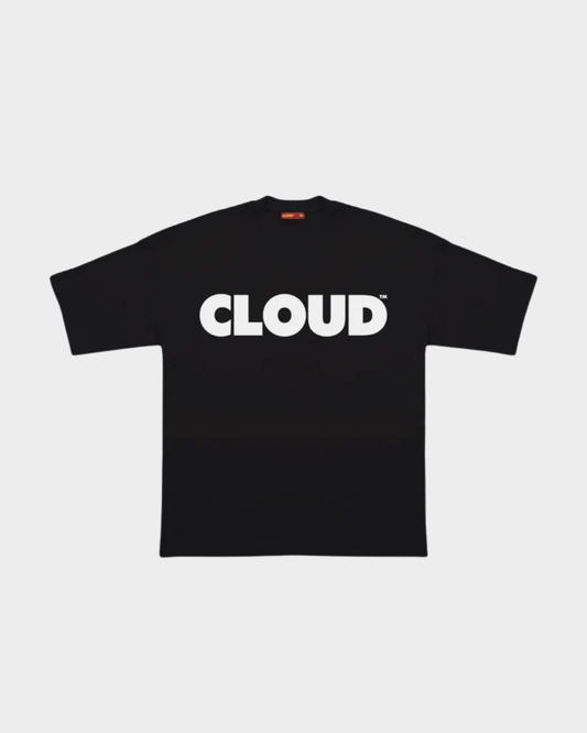CAMISETA BLOCK BLANCO SOBRE NEGRO REGULAR FIT
