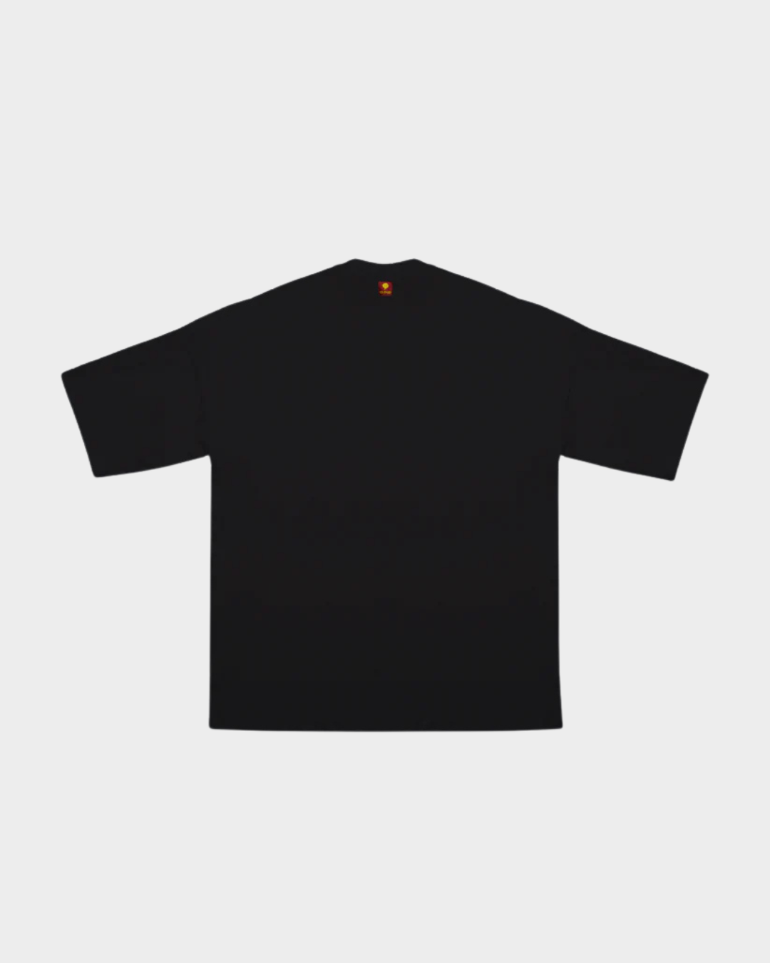 CAMISETA BLOCK BLANCO SOBRE NEGRO REGULAR FIT
