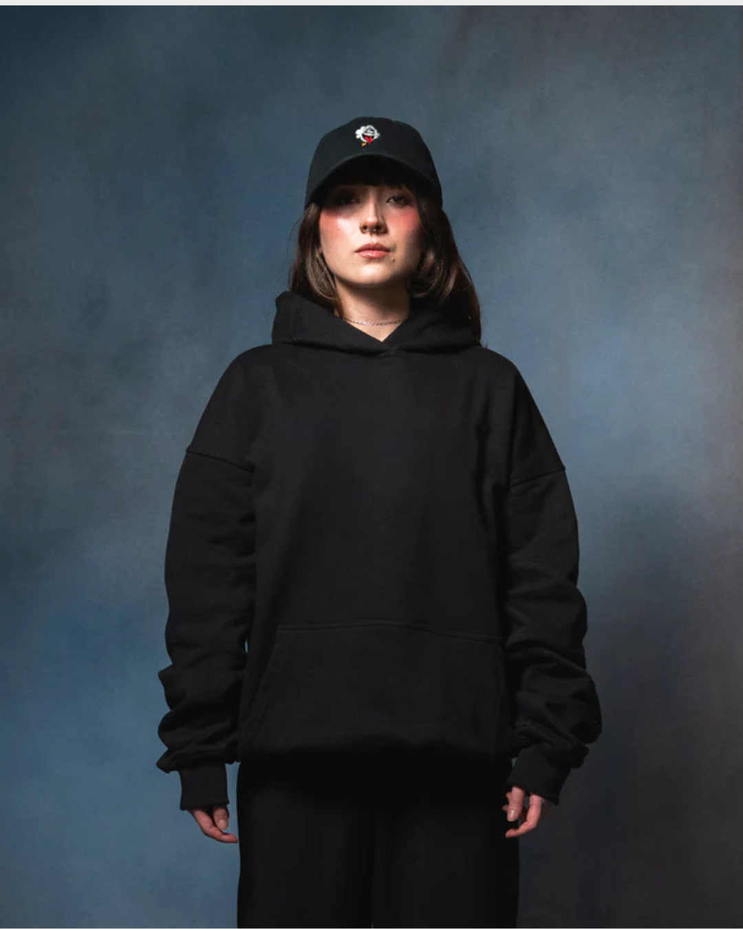 HOODIE NUBE BLING BOXY FIT