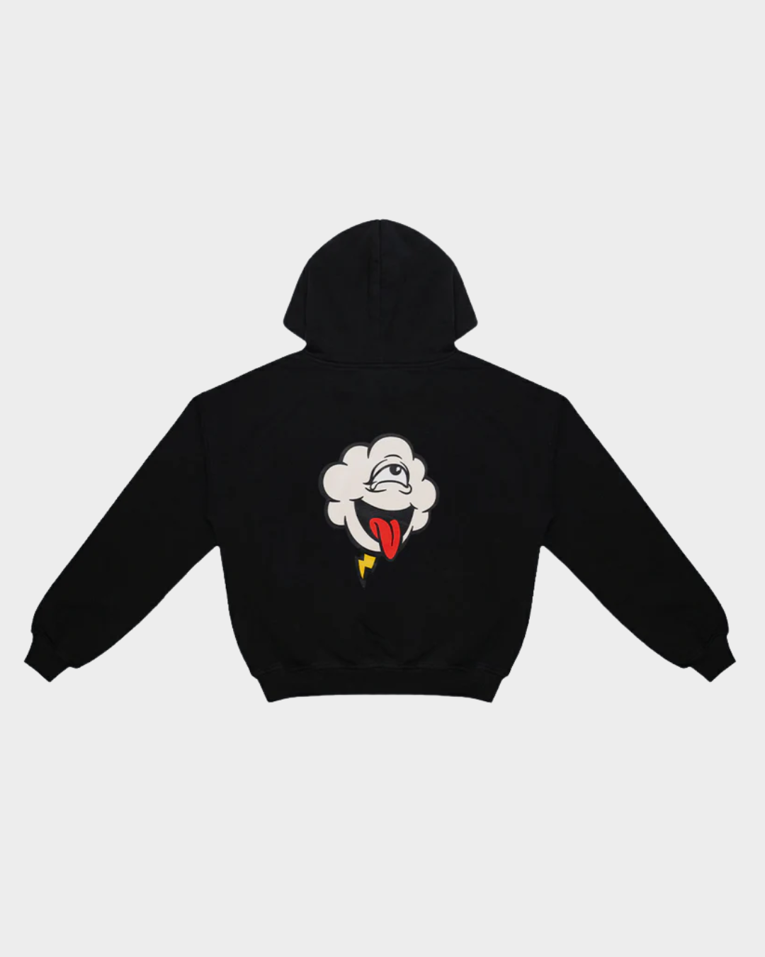 HOODIE NUBE NEGRO BOXY FIT
