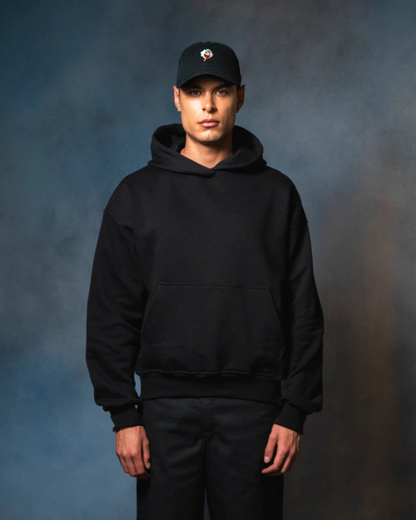 HOODIE NUBE NEGRO BOXY FIT