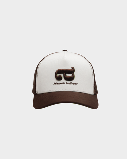 GORRA READY TO RIDE - CREMA Y CAFÉ