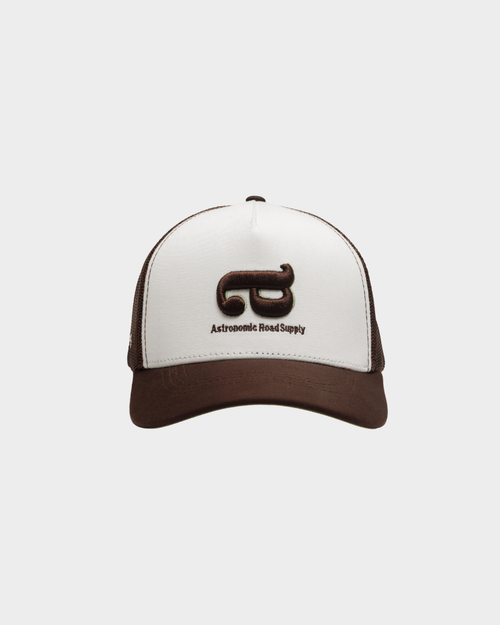 GORRA READY TO RIDE - CREMA Y CAFÉ