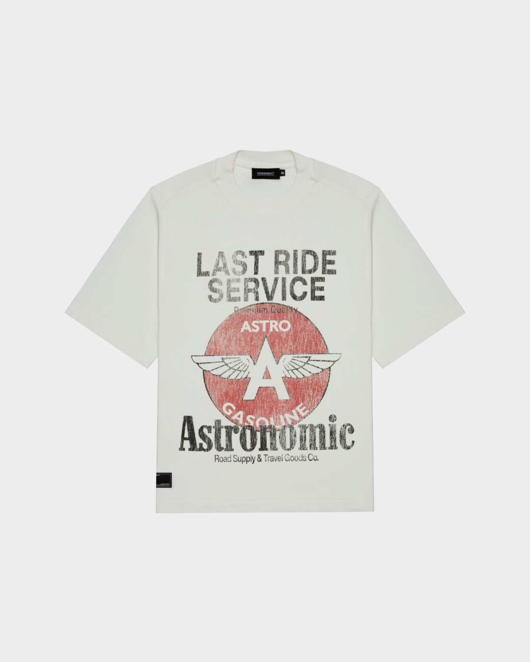 CAMISETA GASOLINE - BLANCO HUESO