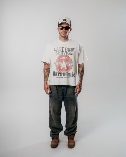 CAMISETA GASOLINE - BLANCO HUESO
