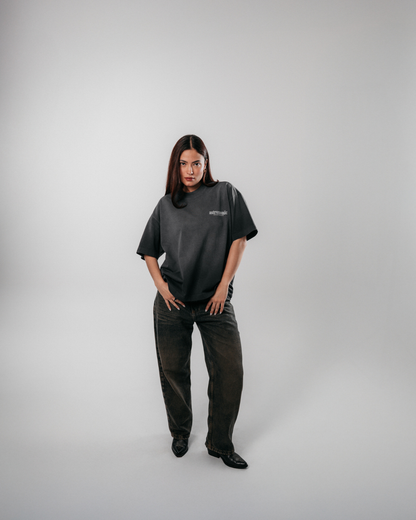 CAMISETA ROAD SUPPLY - GRIS DEGRADÉ