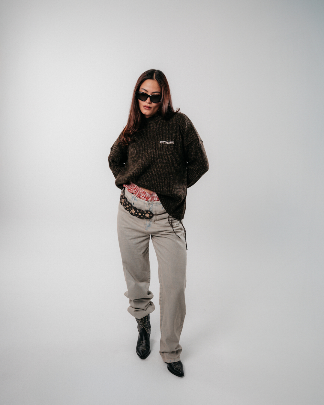 SWEATER READY TO RIDE - CAFÉ CHOCOLATE