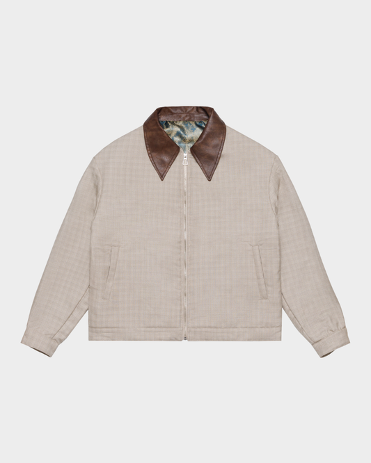 CHAQUETA DE PAÑO WILD RIDE - BEIGE