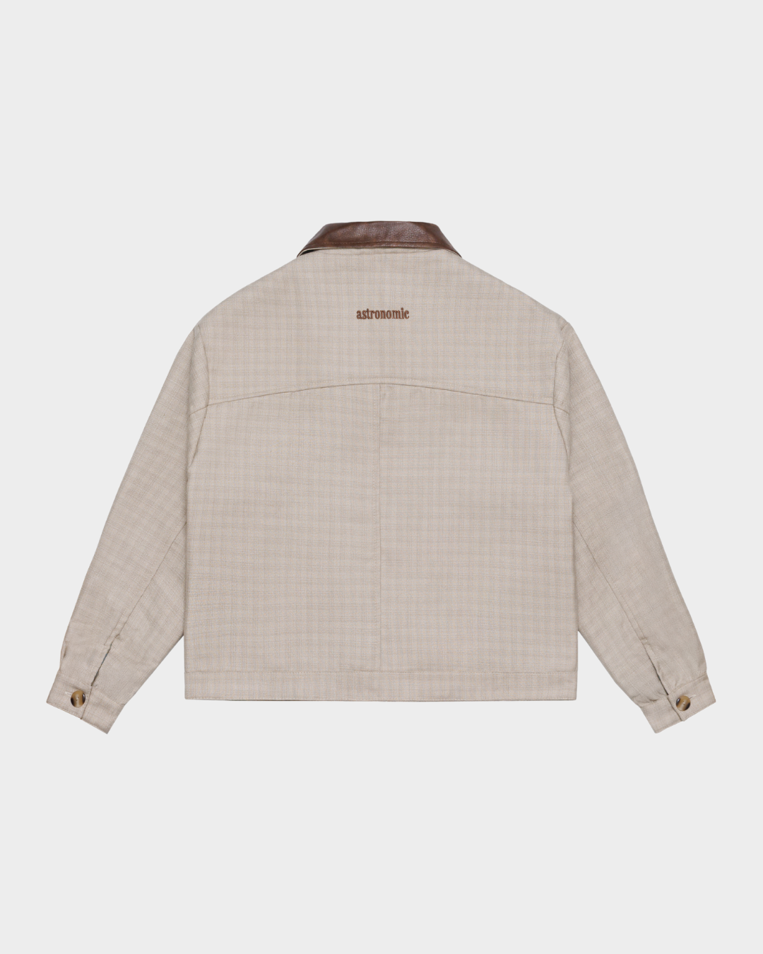 CHAQUETA DE PAÑO WILD RIDE - BEIGE