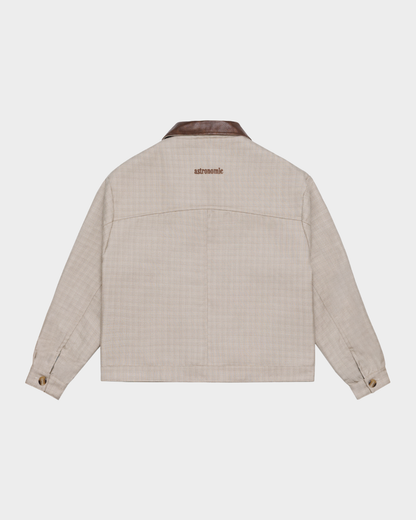 CHAQUETA DE PAÑO WILD RIDE - BEIGE