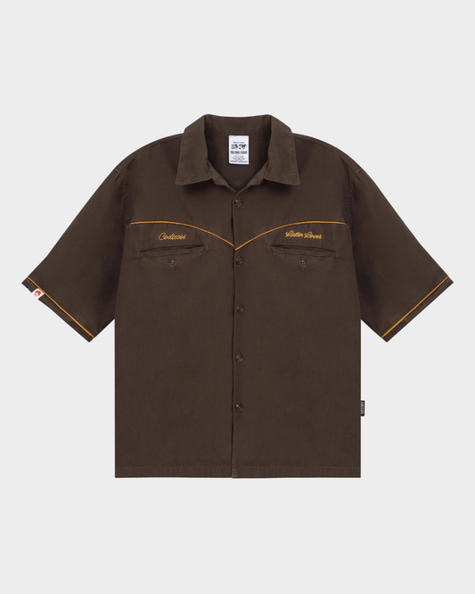 CAMISA CODISCOS Y LATIN LOVER CHOCOLATE