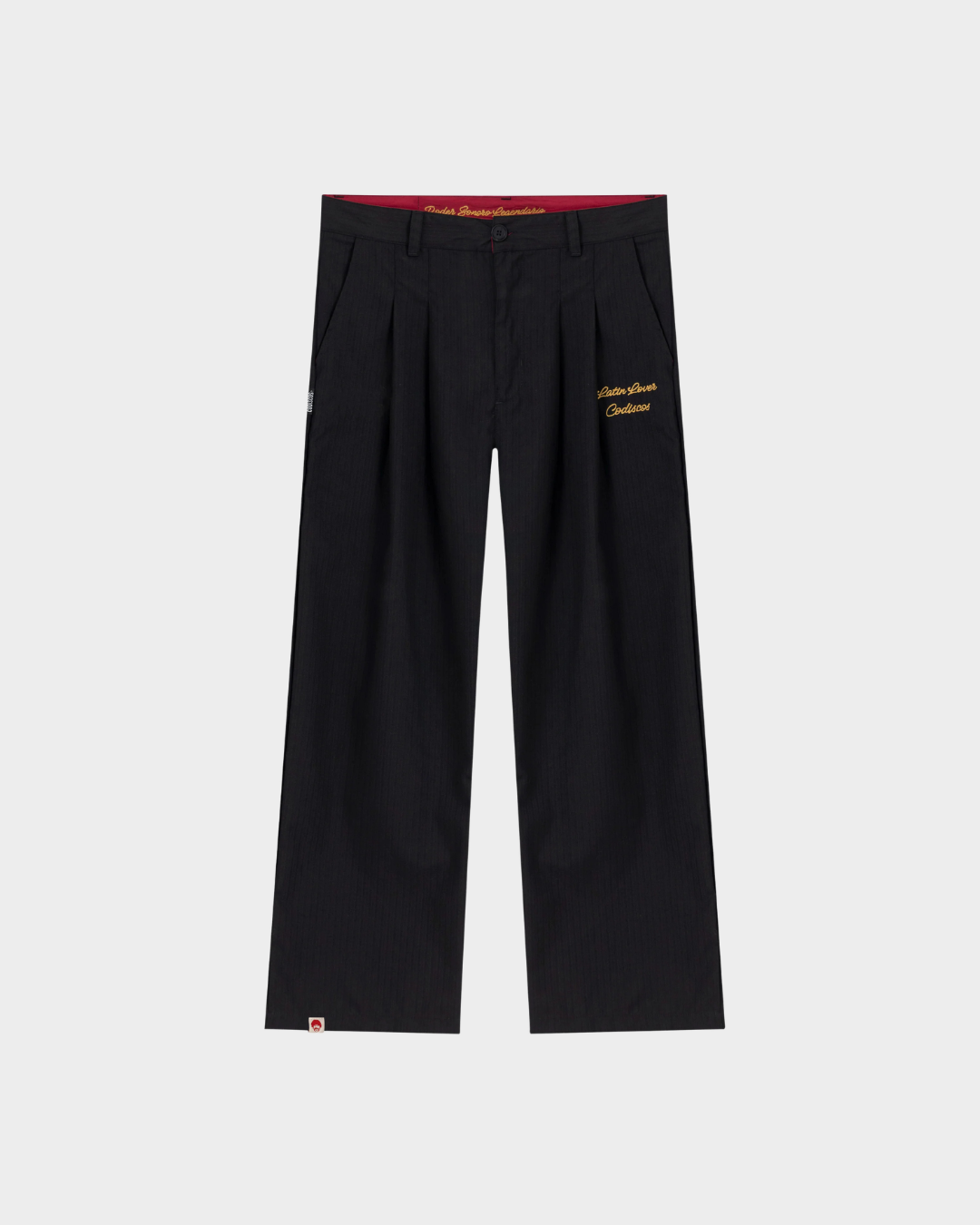 PANTALON CODISCOS Y LATIN LOVER NEGRO