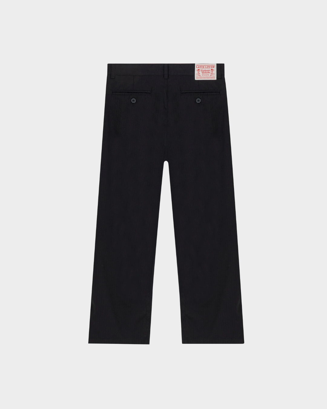 PANTALON CODISCOS Y LATIN LOVER NEGRO