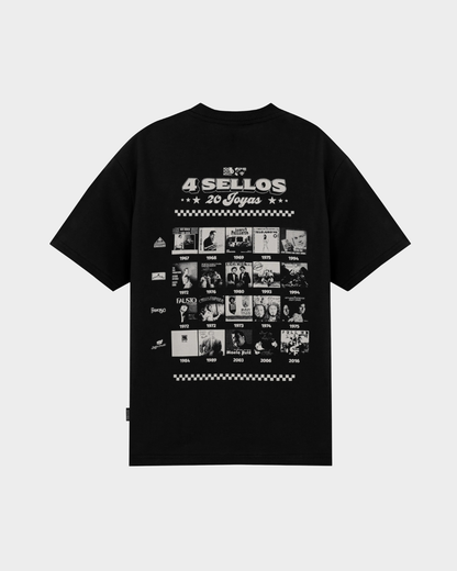 CAMISETA CODISCOS NEGRO