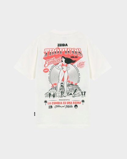 CAMISETA LA CUMBIA ES UNA REINA