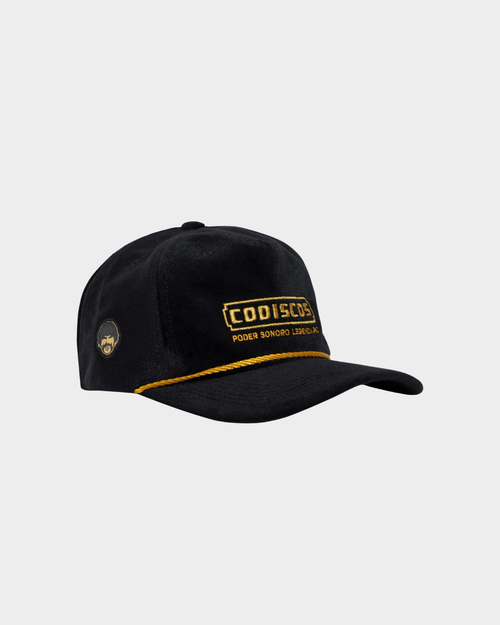GORRA CODISCOS NEGRA
