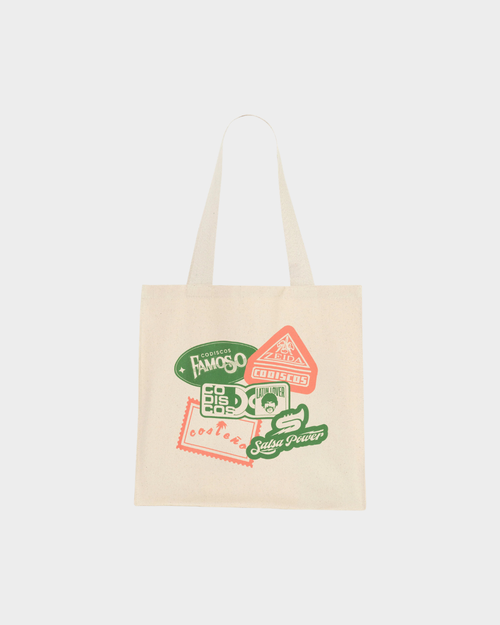 TOTE BAG CODISCOS Y LATIN LOVER