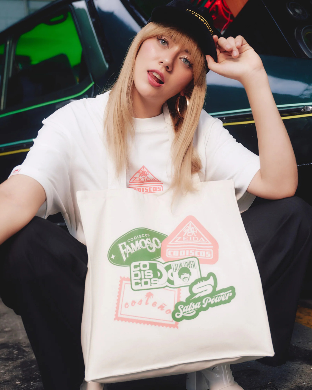 TOTE BAG CODISCOS Y LATIN LOVER