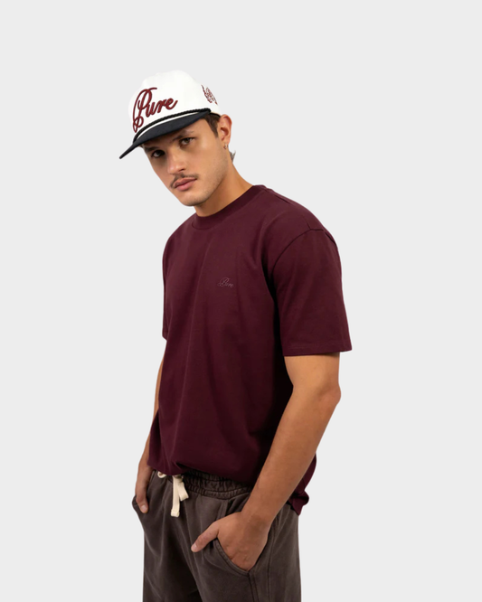 CLASSIC BURGUNDY T-SHIRT