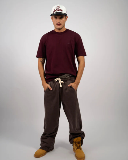 CLASSIC BURGUNDY T-SHIRT