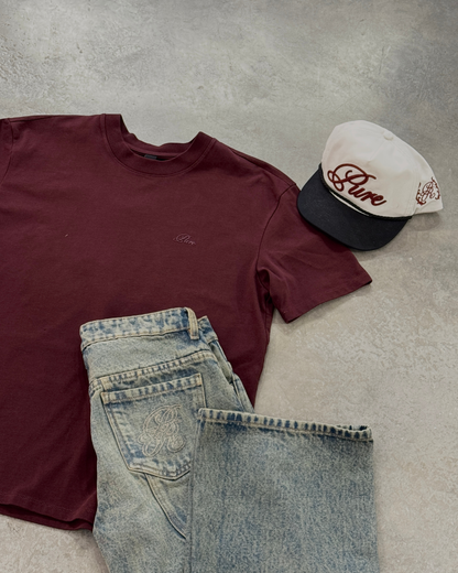 CLASSIC BURGUNDY T-SHIRT