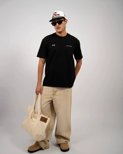 PURE BLACK REGULAR T-SHIRT