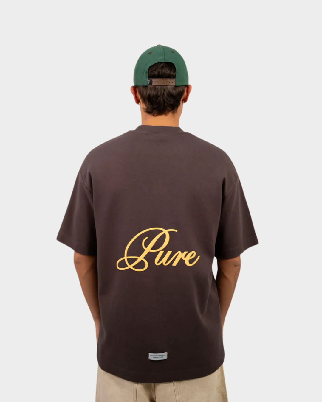 BROWN LOGO T-SHIRT