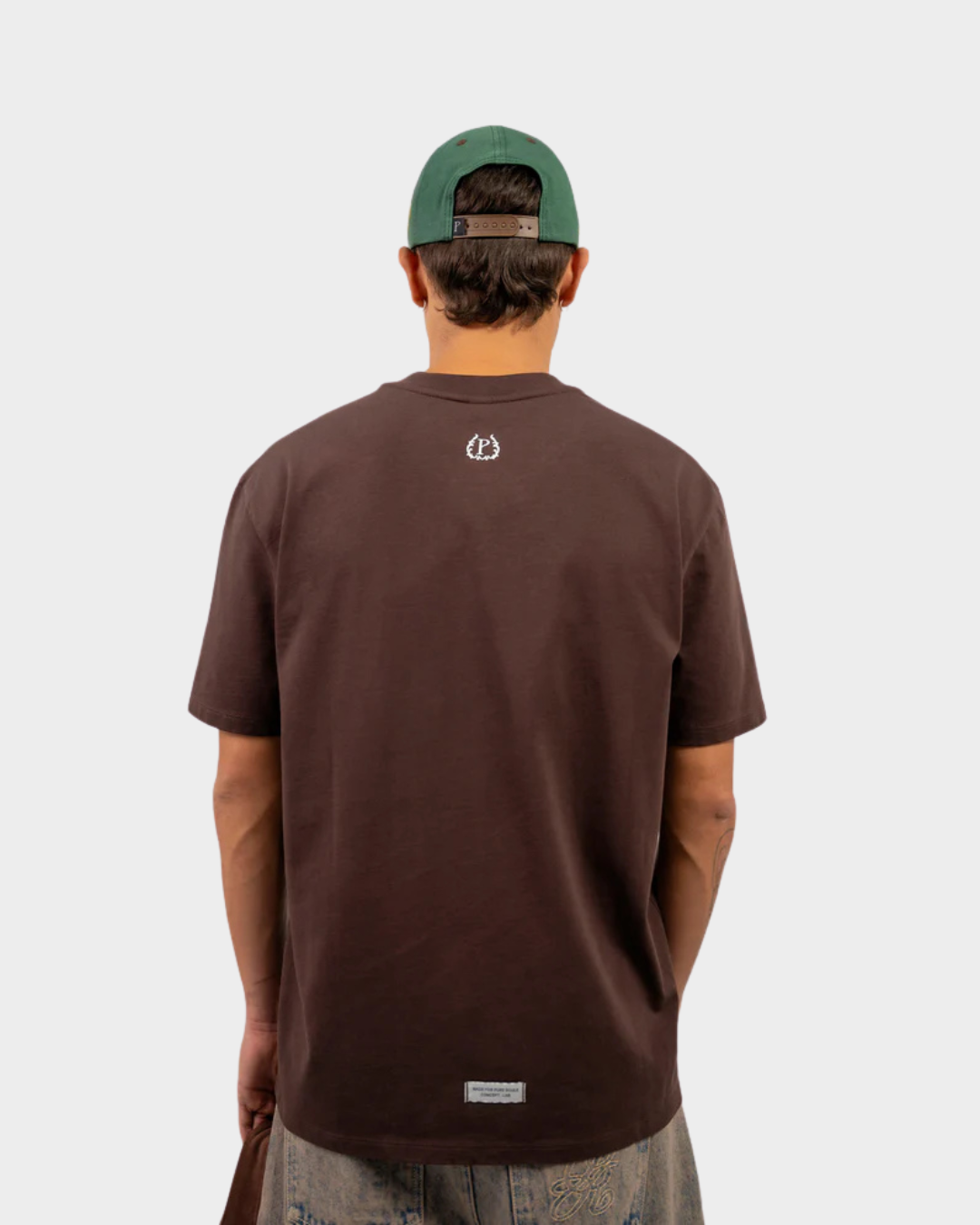 PURE BROWN REGULAR T-SHIRT