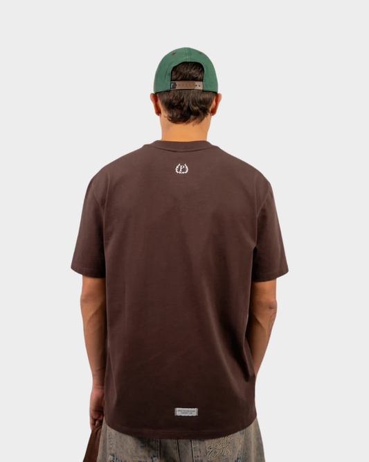 PURE BROWN REGULAR T-SHIRT