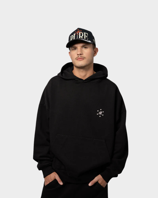 STILL HUNGRY BLACK HODDIE