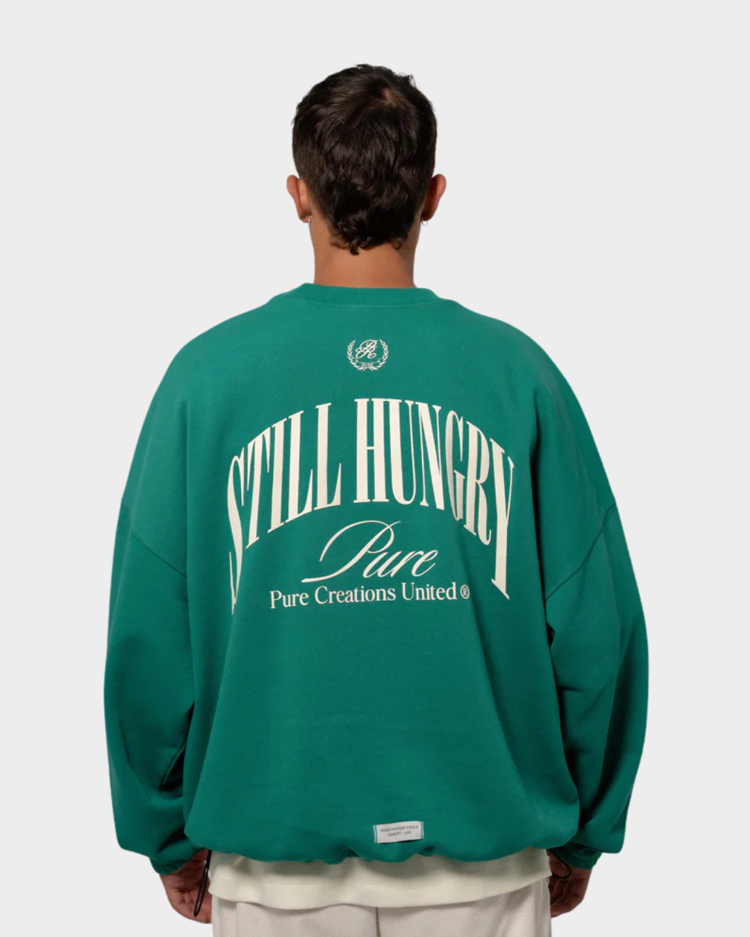STILL HUNGRY GREEN PULLOVER