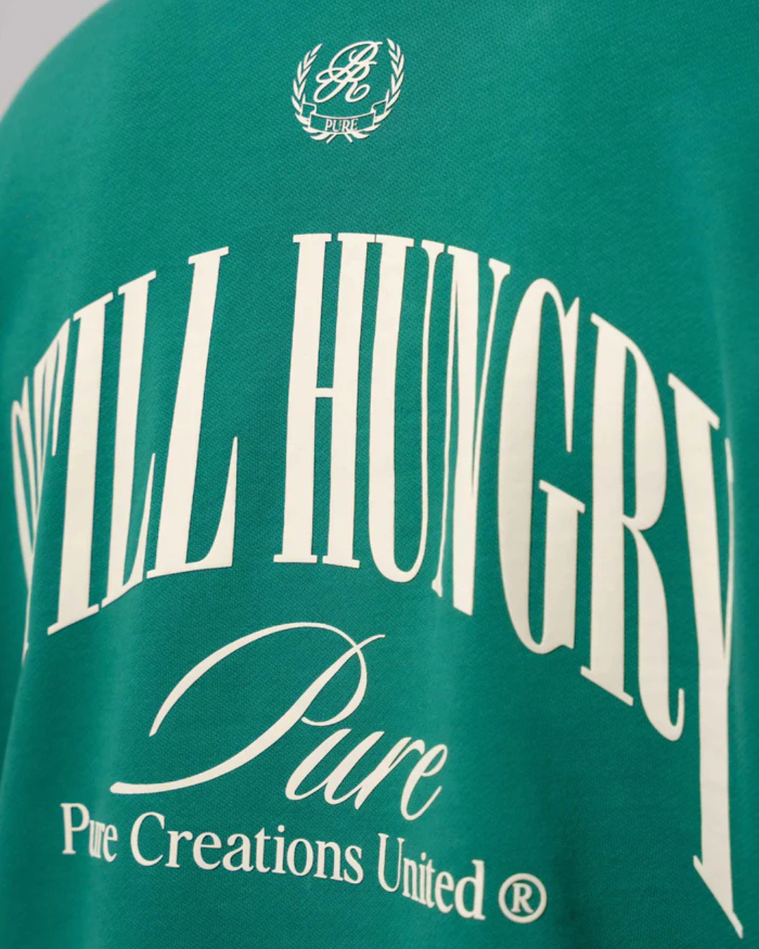 STILL HUNGRY GREEN PULLOVER