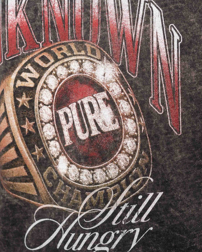 STILL HUNGRY WASHED GRAY TANK TOP