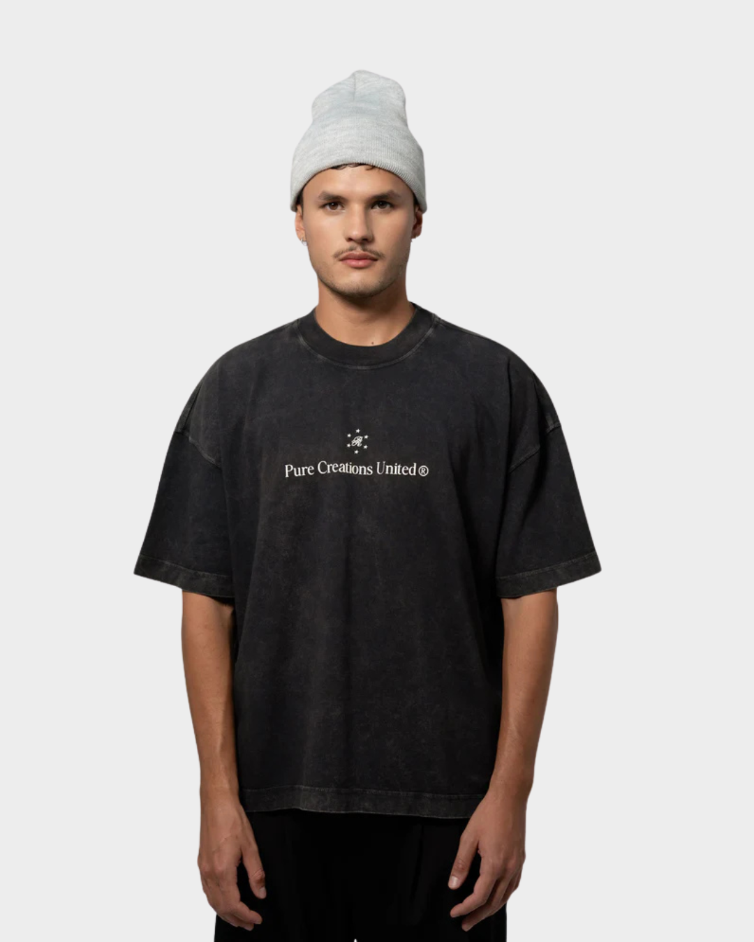 STILL HUNGRY WASHED GRAY T-SHIRT