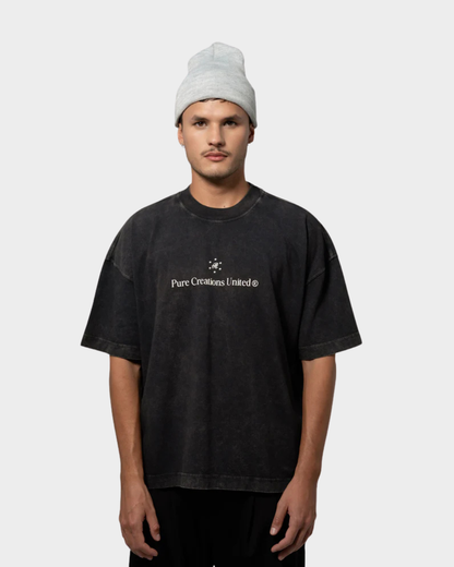 STILL HUNGRY WASHED GRAY T-SHIRT