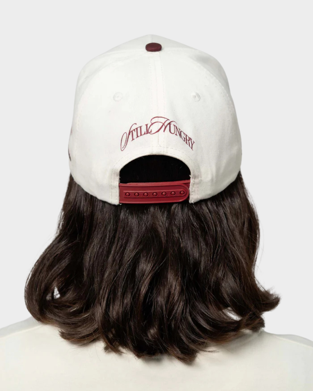 STILL HUNGRY BURGUNDY CAP