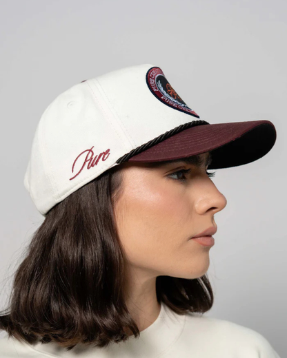 STILL HUNGRY BURGUNDY CAP