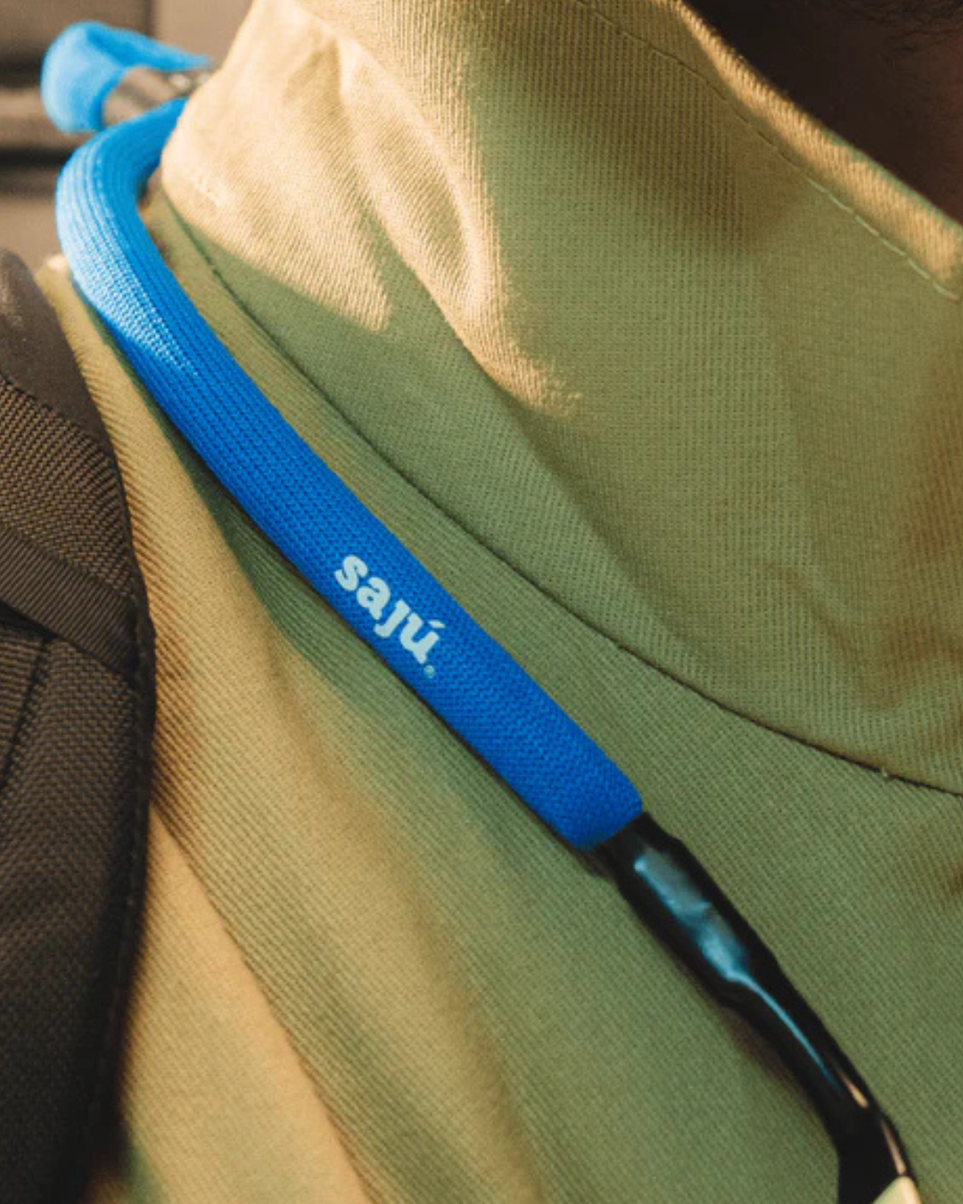 CUELGA GAFAS FLOATING NEÓN BLUE