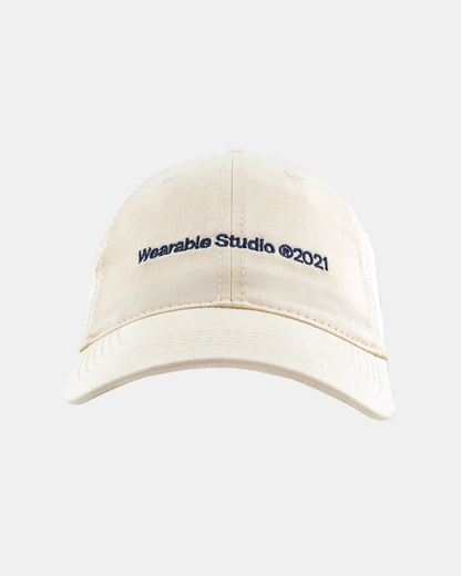 B SIGNATURE IVORY CAP